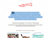 tierkommunikation-bundesverband.ch Webseite Vorschau
