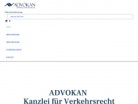 advokan.de Webseite Vorschau