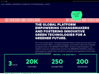 greentechfestival.com Webseite Vorschau