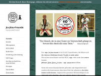 jiu-jitsu-freunde.de Webseite Vorschau