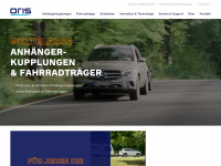 oris-automotive.com Webseite Vorschau