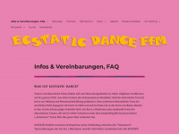 ecstatic-dance-frankfurt.de Webseite Vorschau