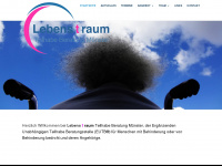 lebenstraum-teilhabeberatung.de Webseite Vorschau