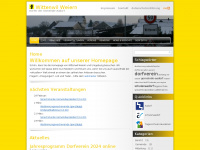 wittenwilweiern.ch Webseite Vorschau