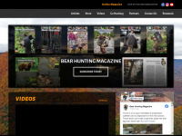 bear-hunting.com Webseite Vorschau