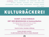 kulturbaeckerei-mainz.de Webseite Vorschau