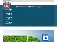 combifuel.ch Webseite Vorschau