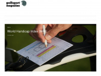 golfsportmagazine.com Webseite Vorschau