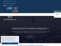 berliner-detektei.de Webseite Vorschau